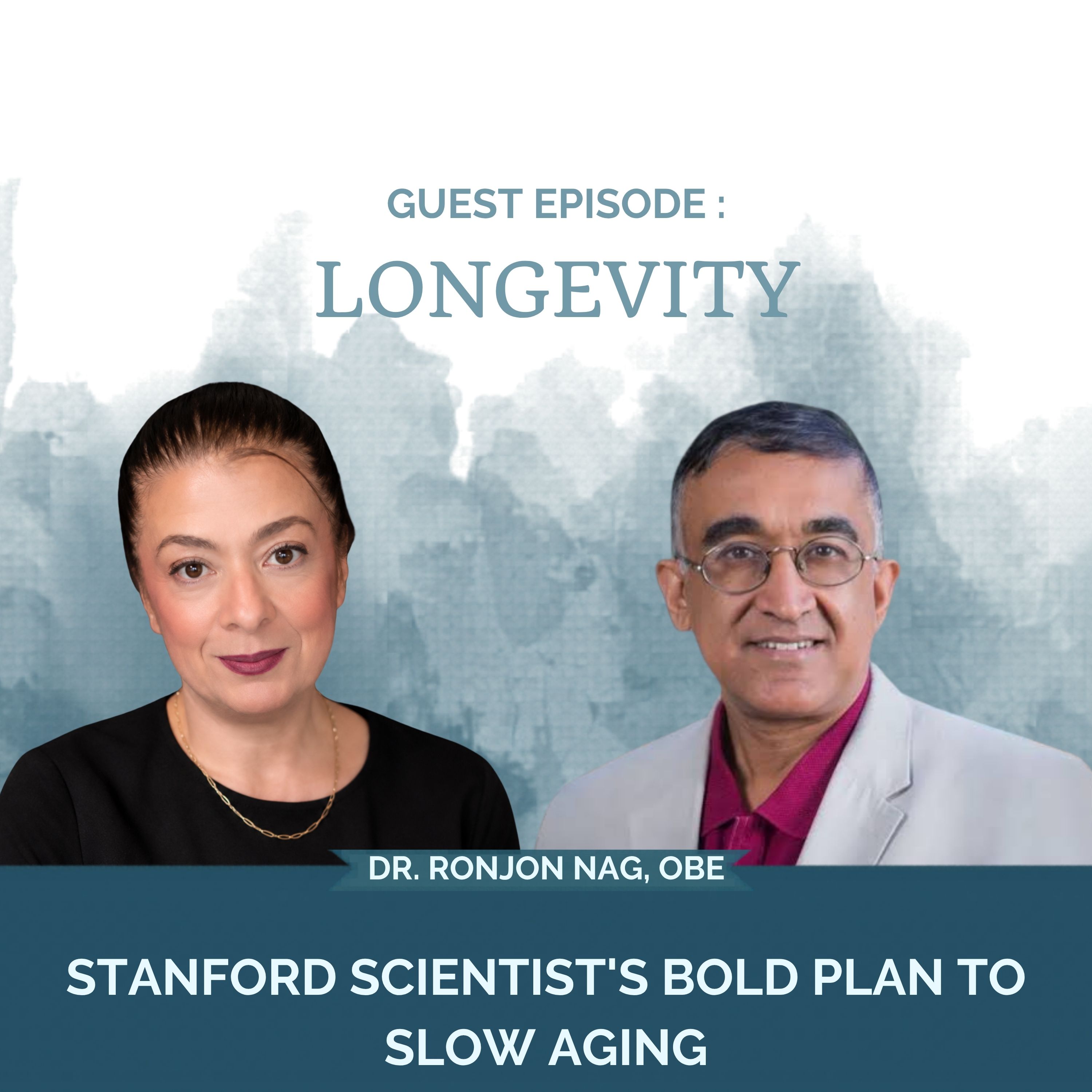 A Stanford Scientist's Bold Plan to Slow Aging | Dr. Ronjon Nag, OBE on Healthspan for Caregivers episode artwork