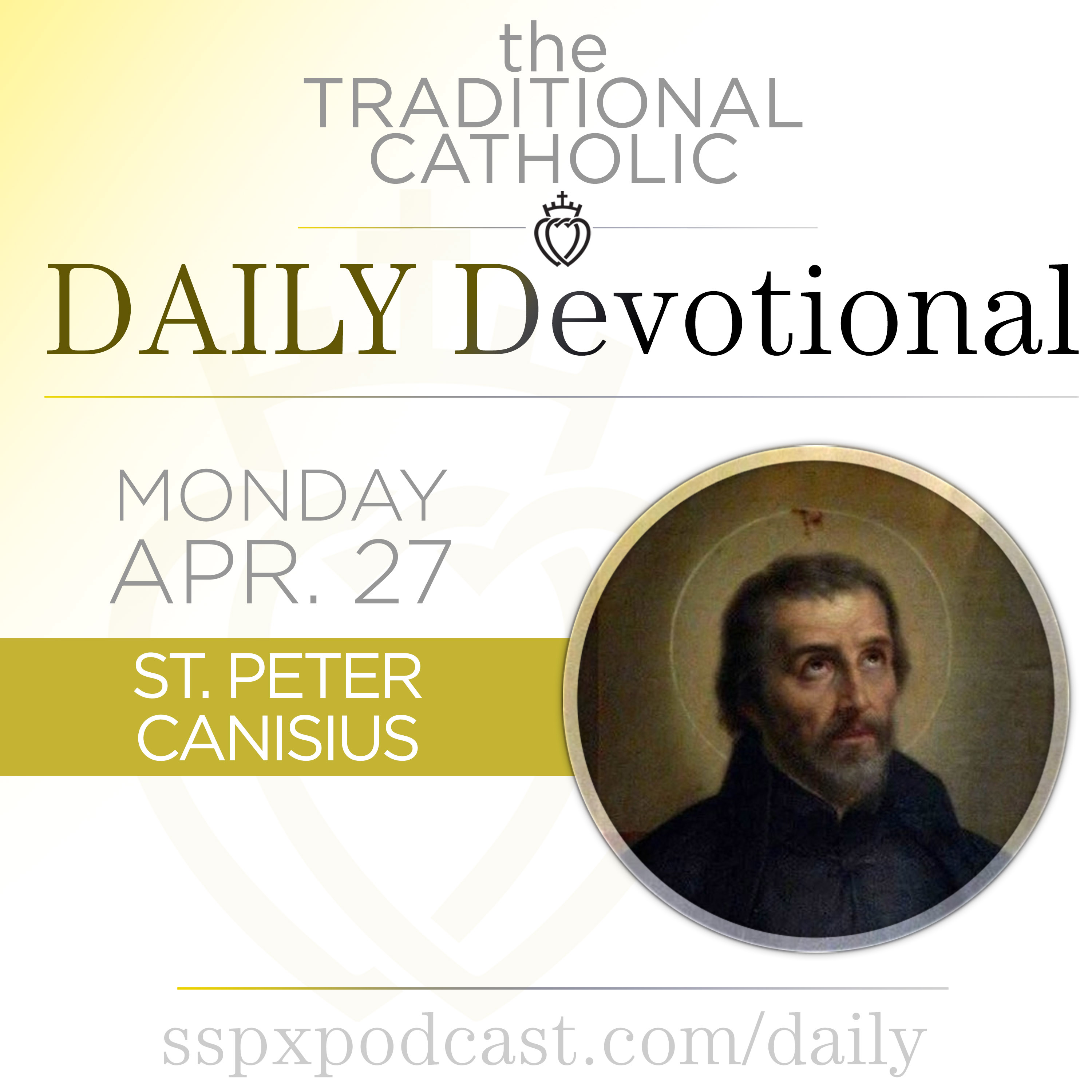 Apr 27 – S Peter Canisius episode artwork