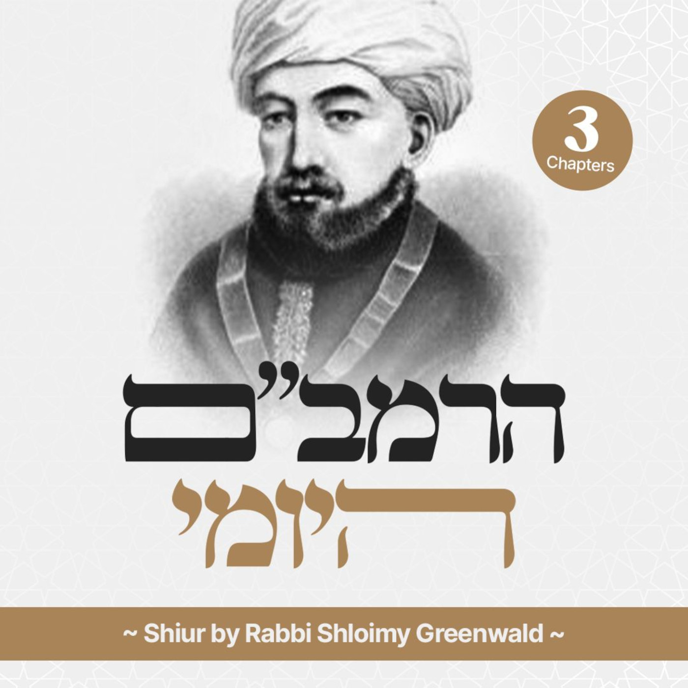 Show artwork for Rambam - 3 Chapters a Day - Rabbi Shloimy Greenwald