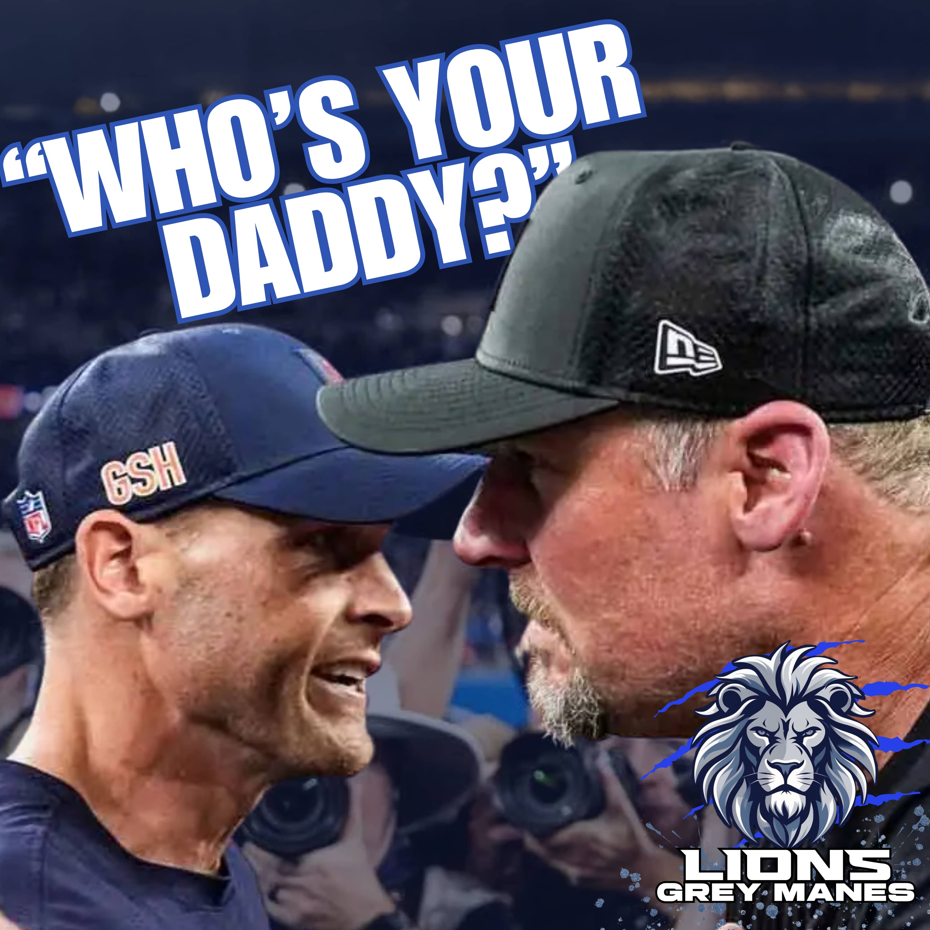 Lions Grey Manes