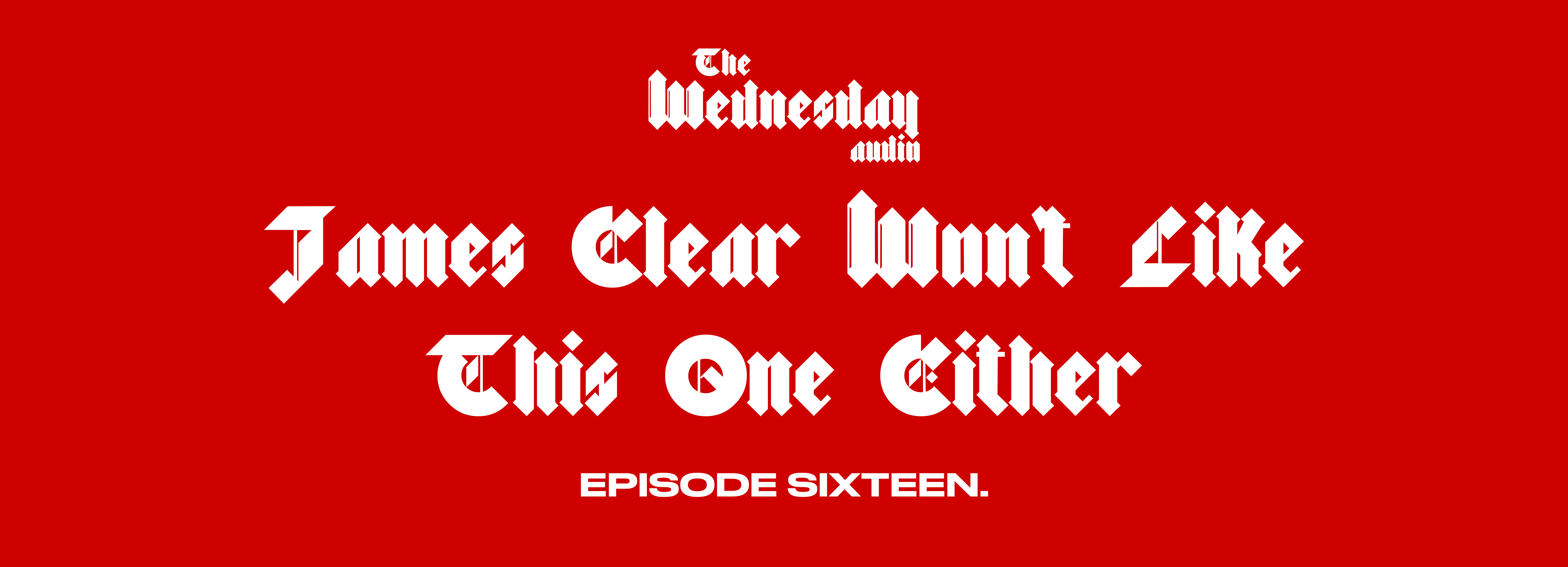 The Wednesday Audio