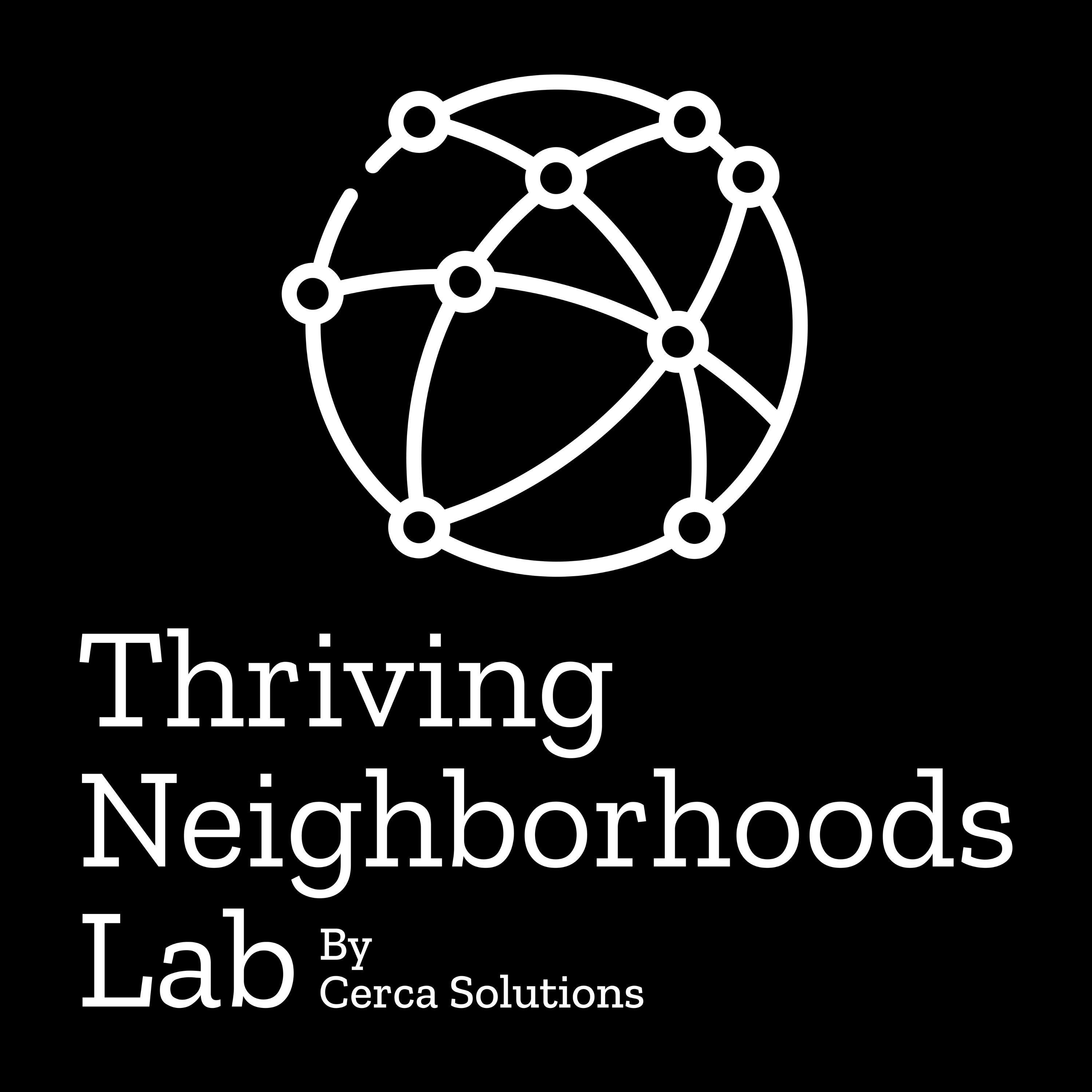 Thriving Neighborhoods Lab cover art