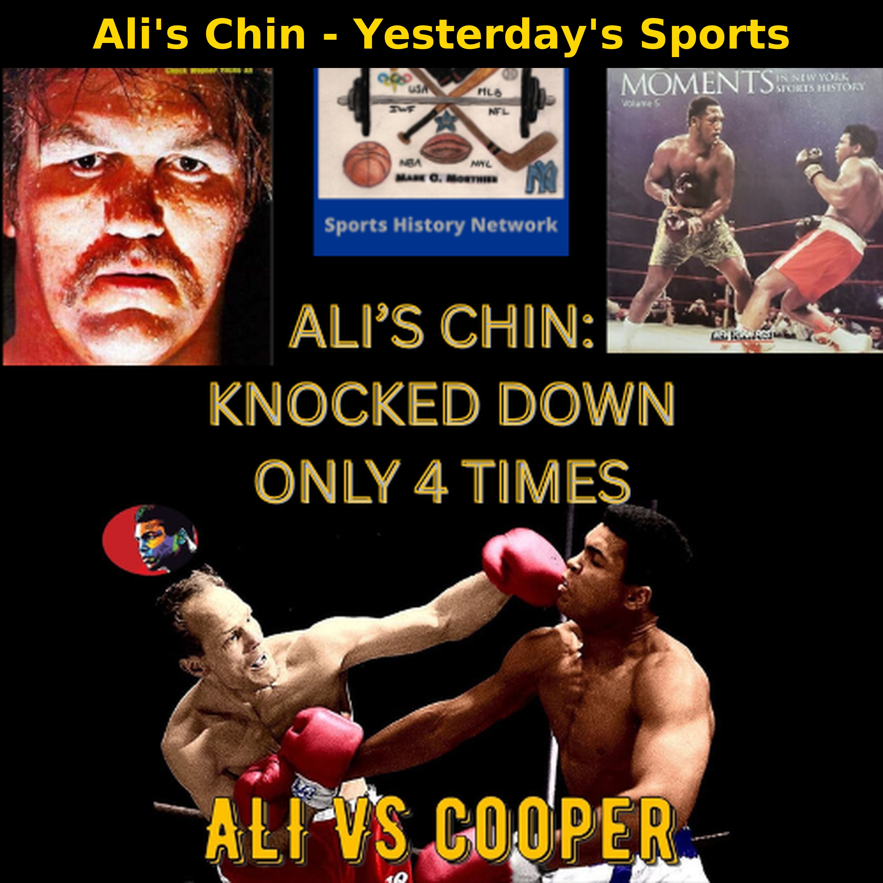 Muhammad Ali's Chin - Knocked Down Only 4 Times episode artwork