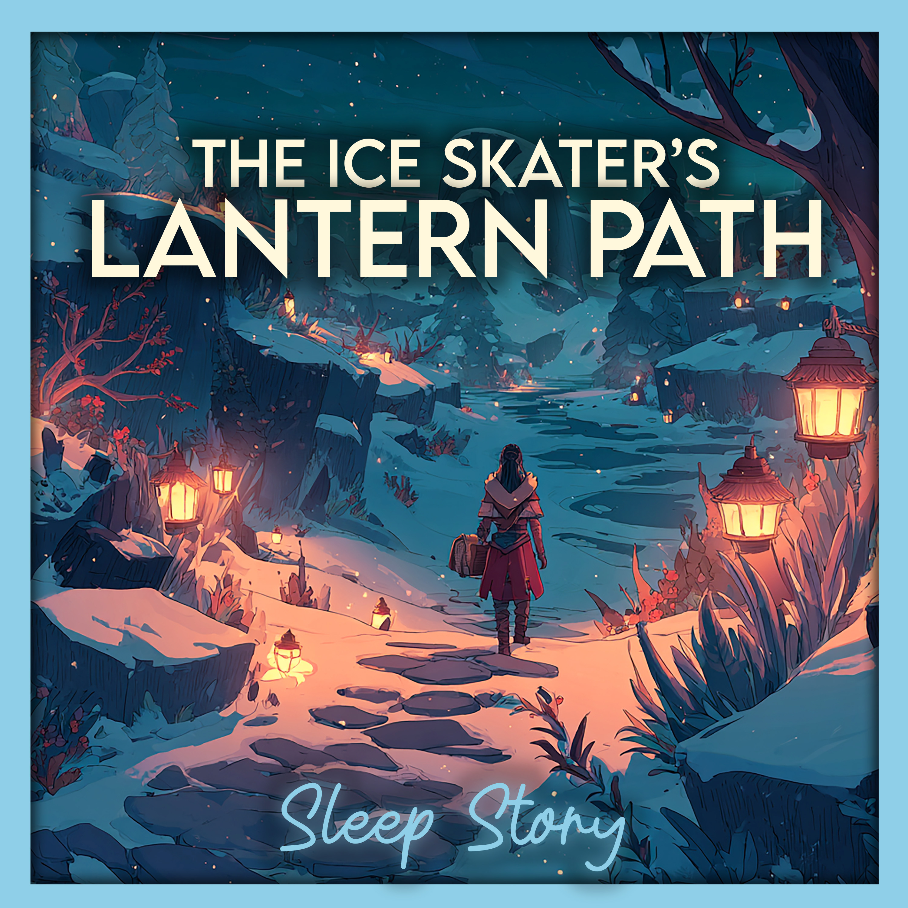 The Lantern Path on the Frozen Lake ❄️ | A Cozy Winter Sleep Story for Deep Relaxation & Peaceful Sleep