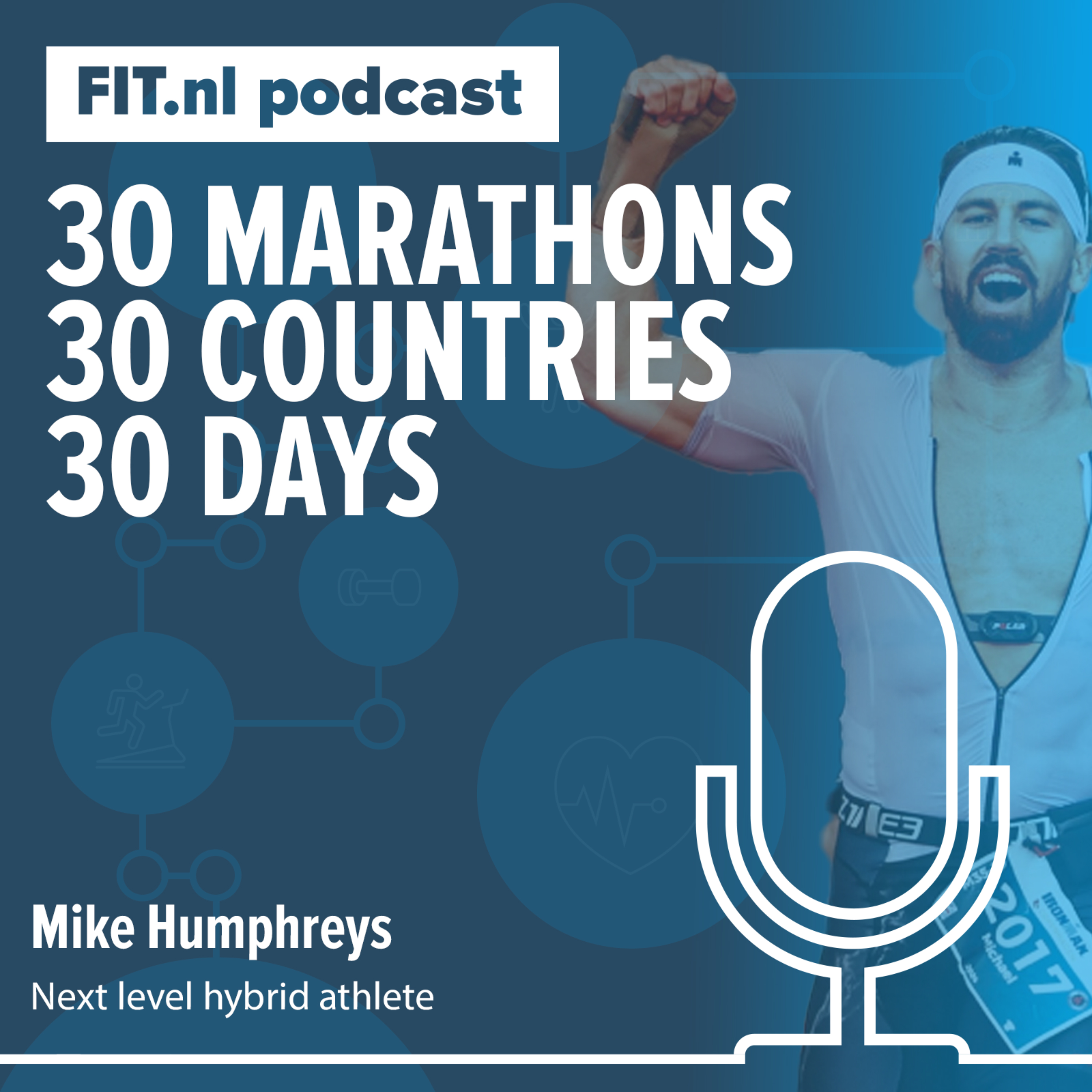 #229: 30 marathons in 30 days in 30 different countries - Inspiring challenge of Mike Humphreys