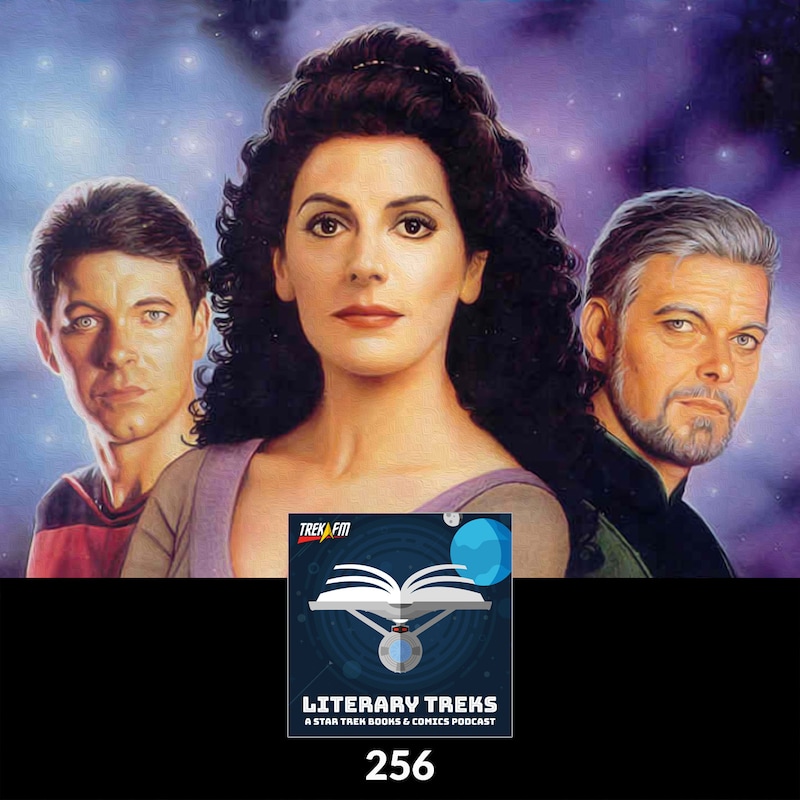 Artwork for podcast Literary Treks: A Star Trek Books and Comics Podcast