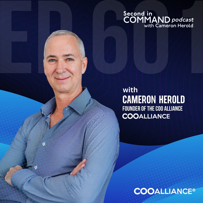 Artwork for podcast Second in Command: The Chief Behind the Chief with Cameron Herold