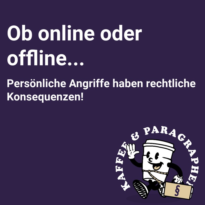 Artwork for podcast Kaffee & Paragraphen