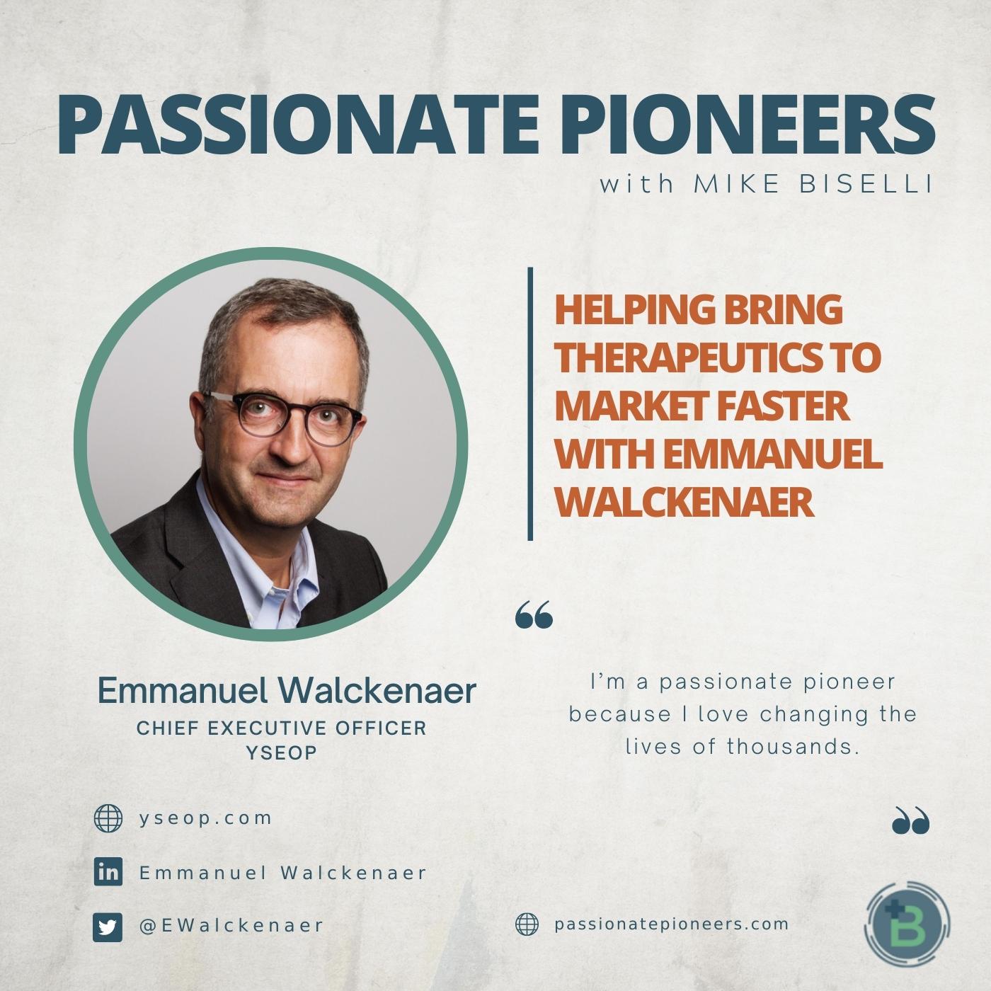 Helping Bring Therapeutics to Market Faster with Emmanuel Walckenaer