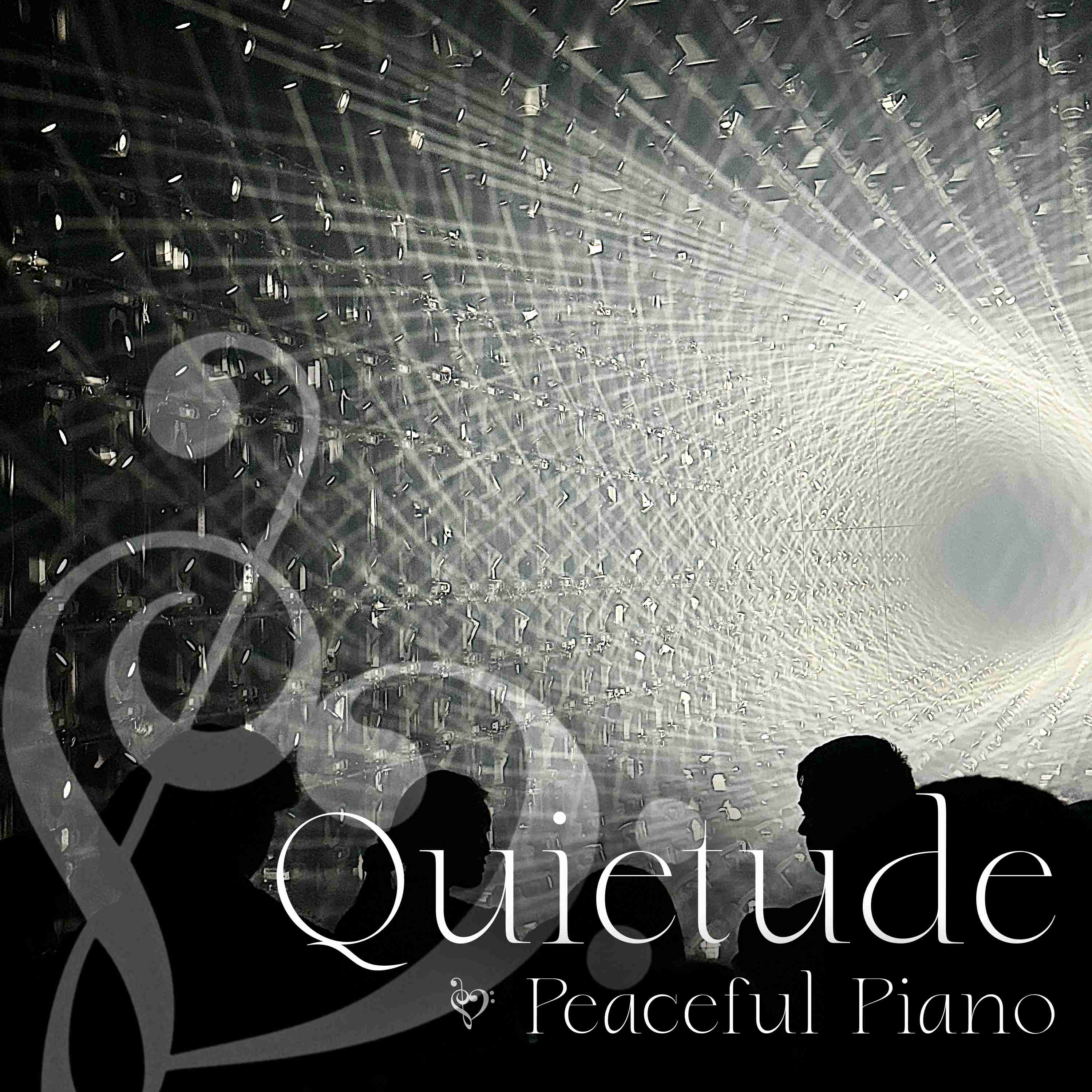 Peaceful Piano for Relaxing with White Noise - 4 Hours - "As Dusk Arrives" episode artwork