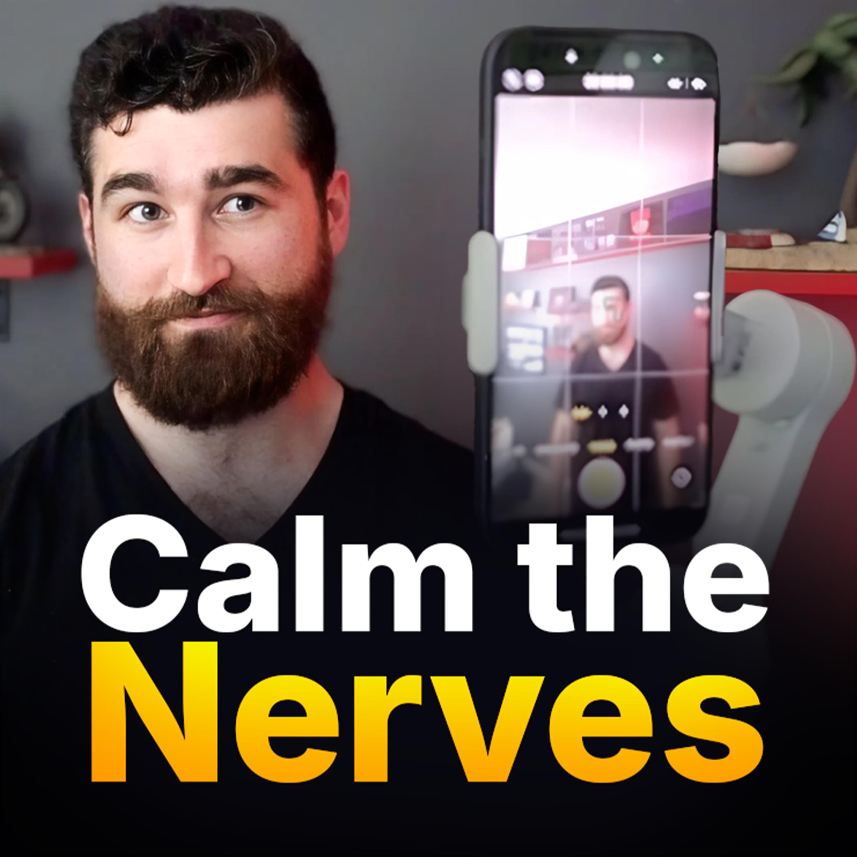 Stop Being Nervous On Camera (for good) — 3 Simple Methods to Get Out of Your Head, Stay Natural, and Record Effortlessly episode artwork