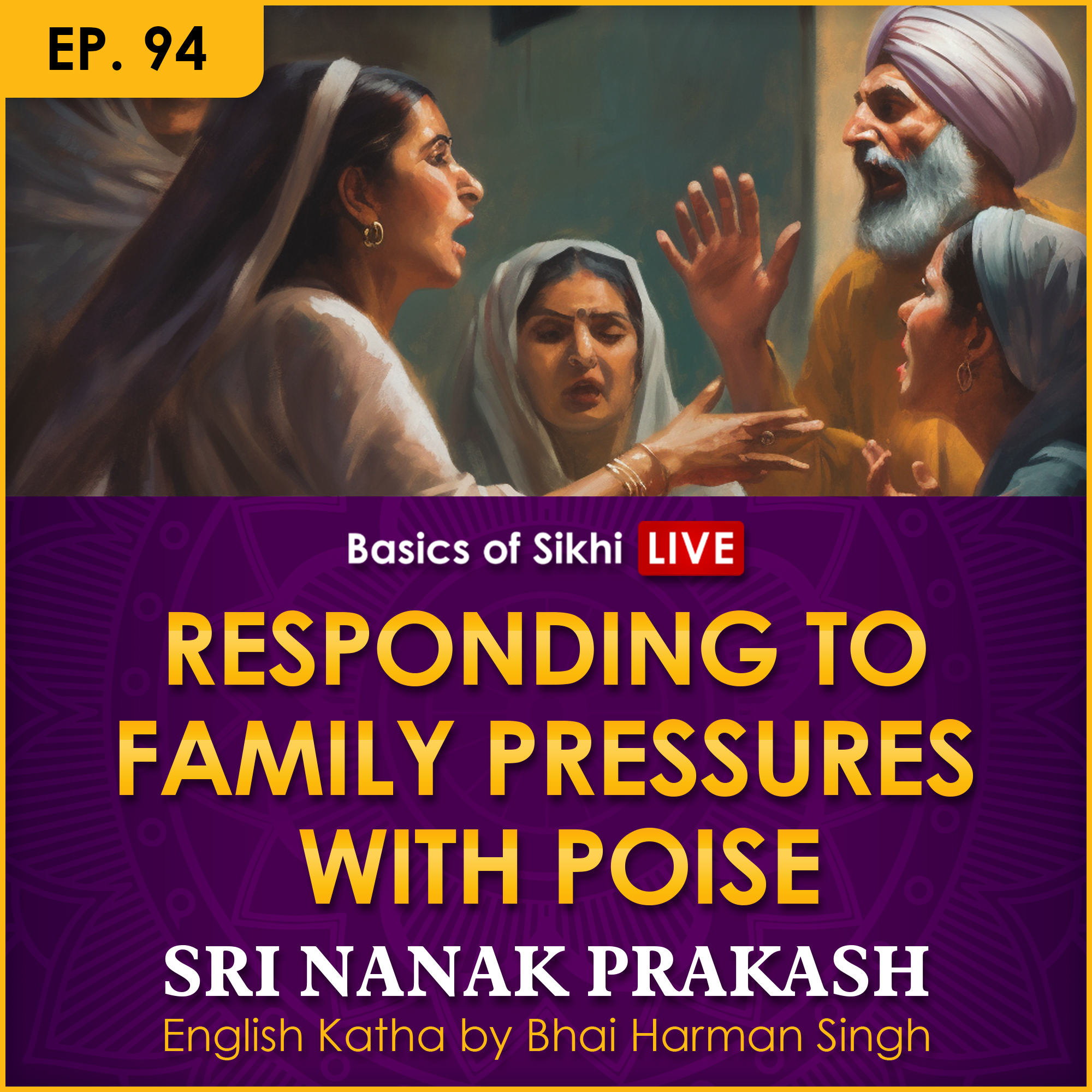 Responding to Family Pressures with Poise