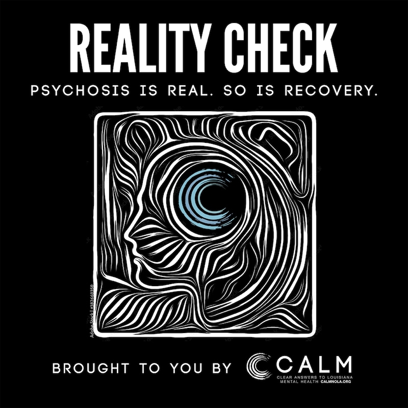 Artwork for podcast Reality Check. Psychosis is Real, so is Recovery.
