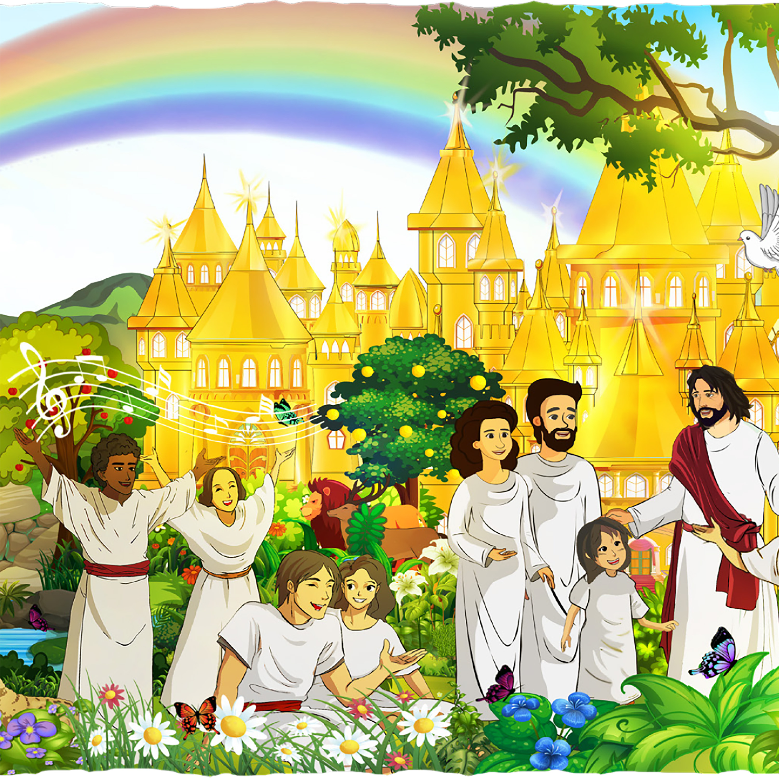 តើស្ថានសួគ៌មានលក្ខណៈដូចម្តេច? (វិវរណៈ ៤-៥, ២១-២២)