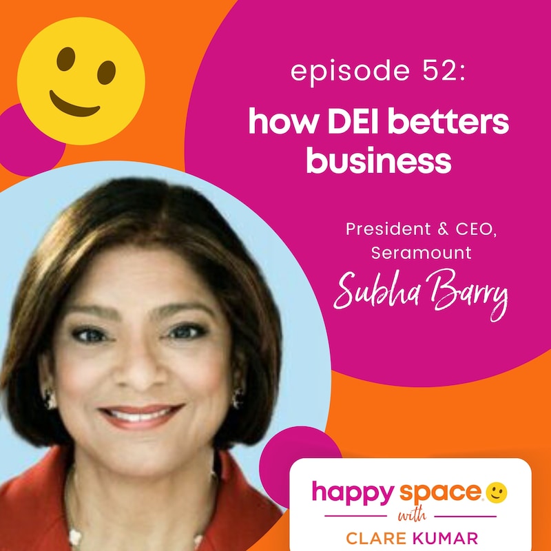 Artwork for podcast Happy Space Podcast with Clare Kumar