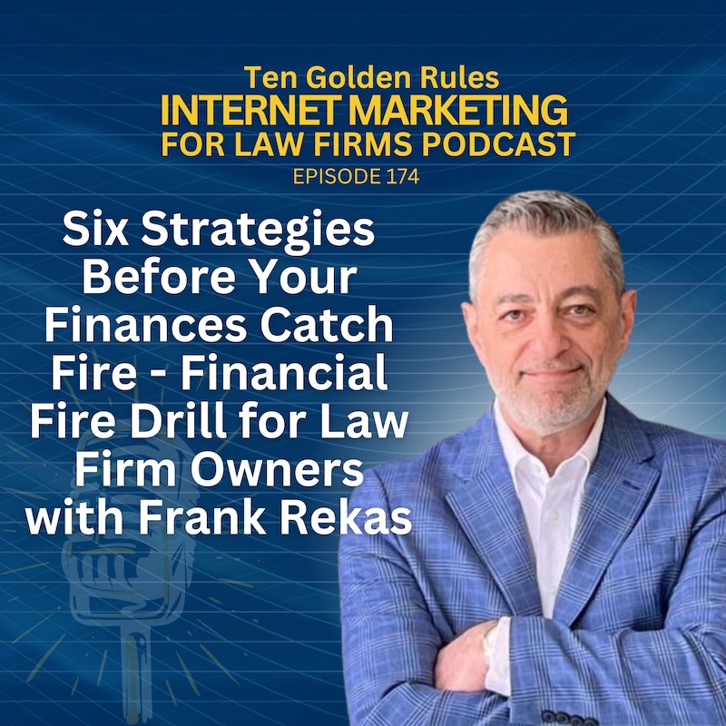 Artwork for podcast Ten Golden Rules Internet Marketing for Law Firms Podcast