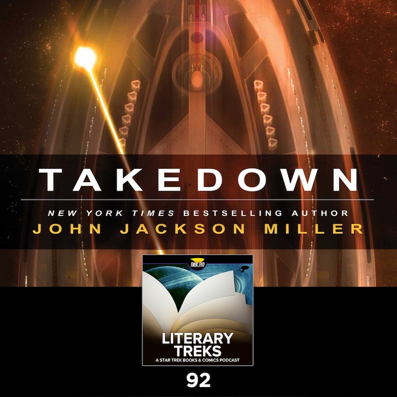 Artwork for podcast Literary Treks: A Star Trek Books and Comics Podcast