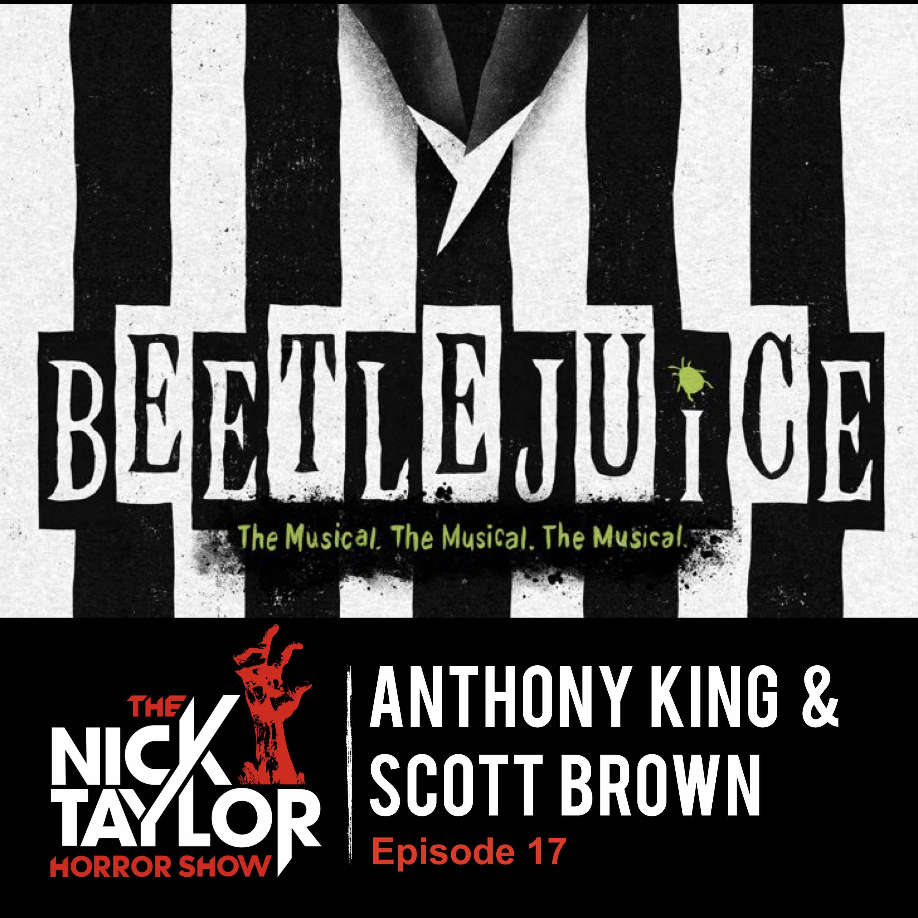 Beetlejuice the Musical’s Scott Brown and Anthony King