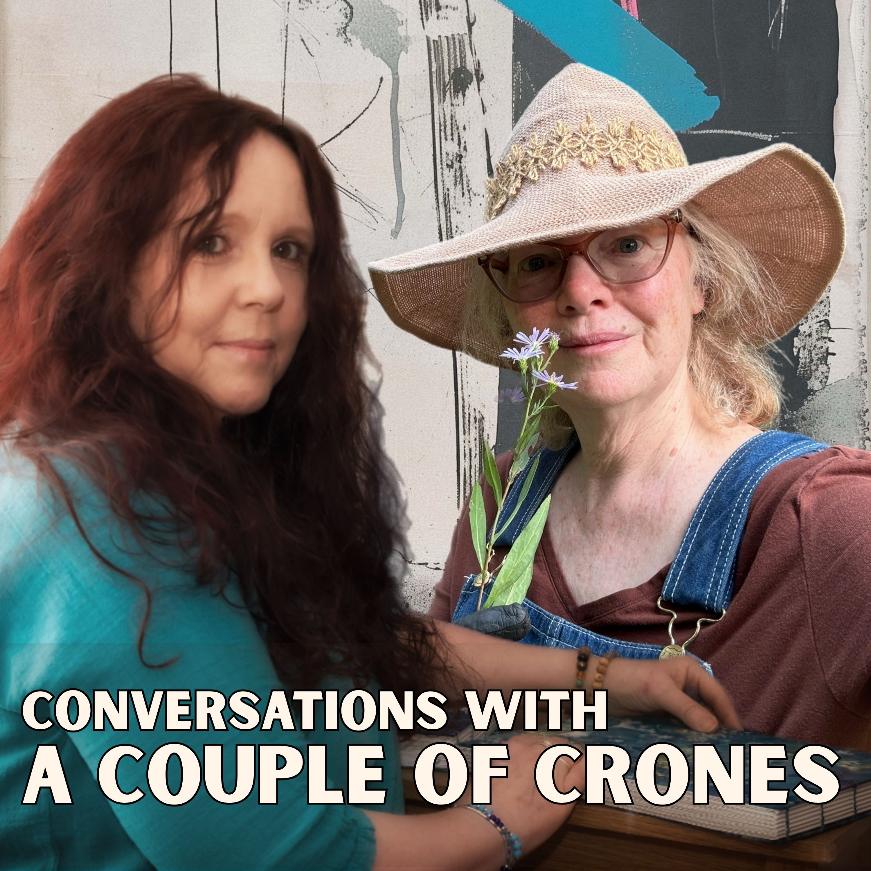 Conversations with a Couple of Crones podcast artwork