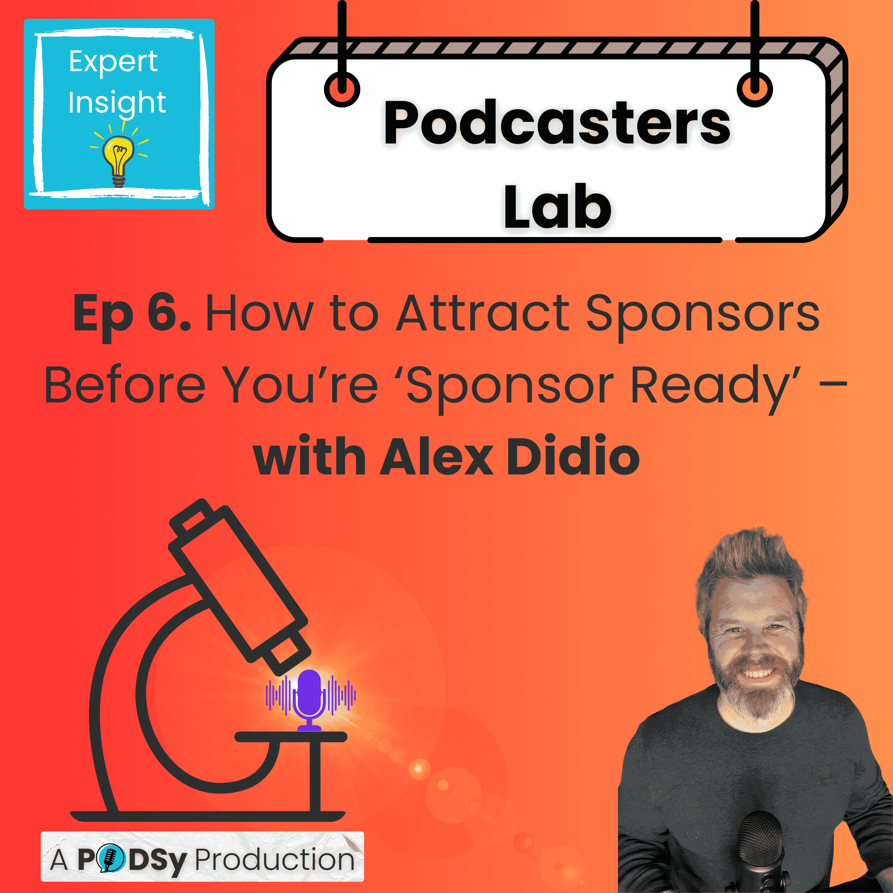 How to Attract Sponsors Before You’re ‘Sponsor Ready’ – with Alex Didio