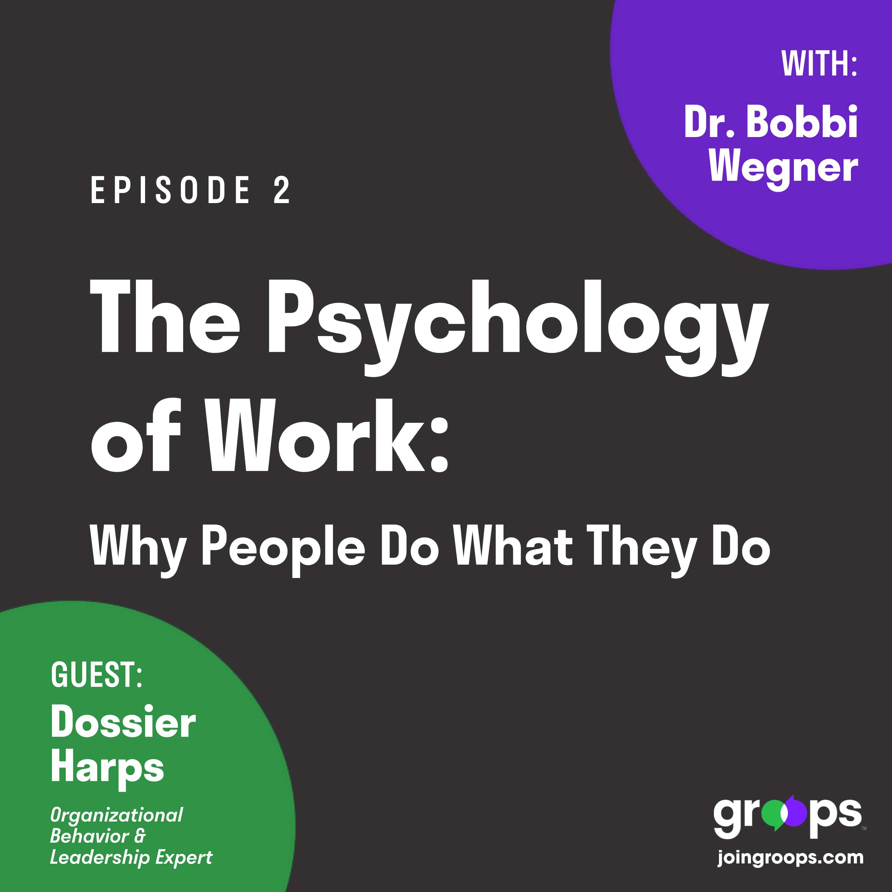 The Psychology of Work: Why People Do What They Do