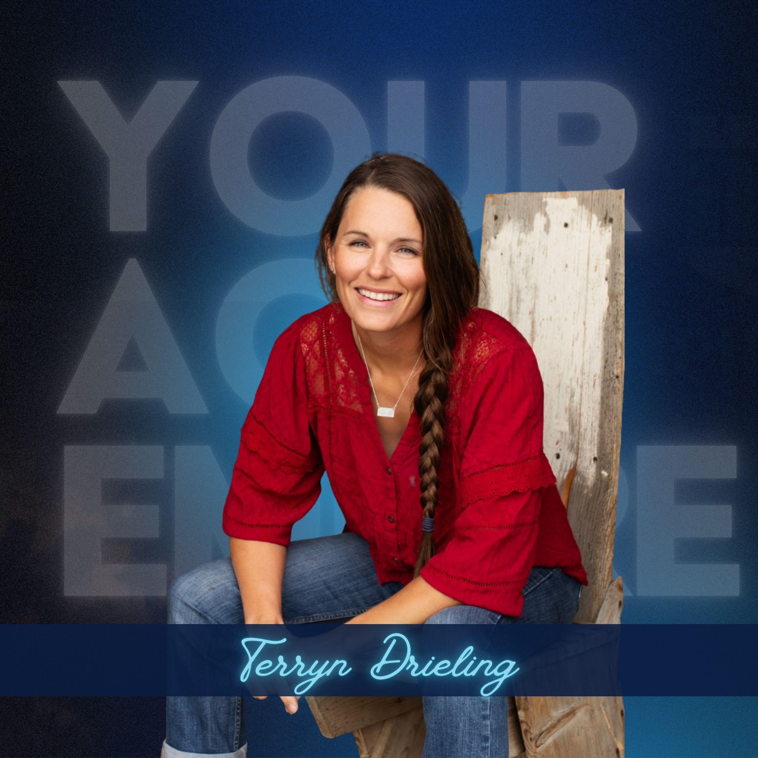 43. Terryn Drieling, Nebraska rancher, writer, and founder of the Good Movement Collective episode artwork