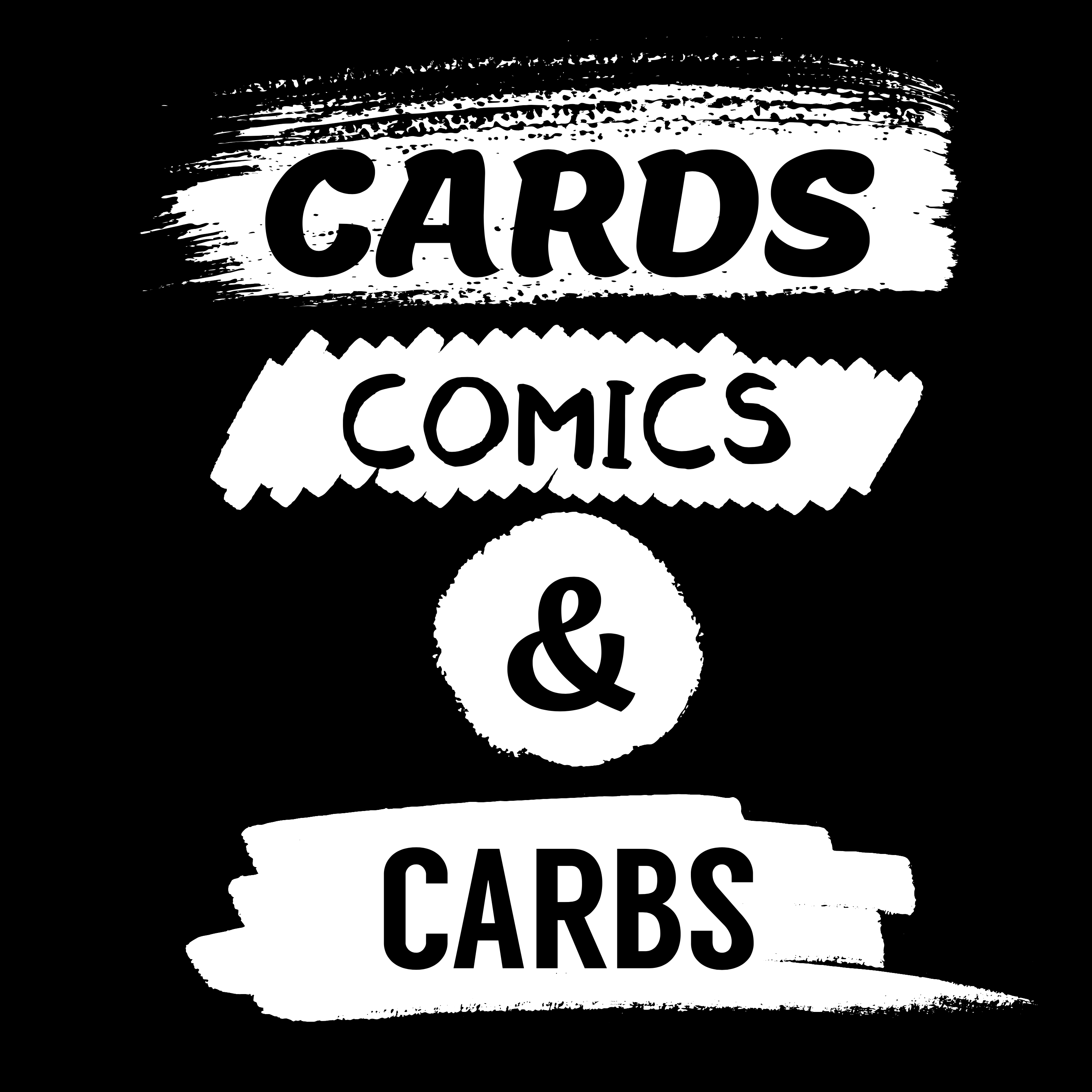 Artwork for Cards, Comics & Carbs