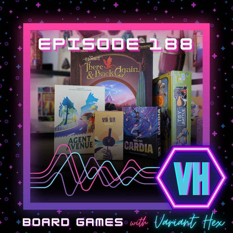 Artwork for podcast BOARD GAMES with Variant Hex