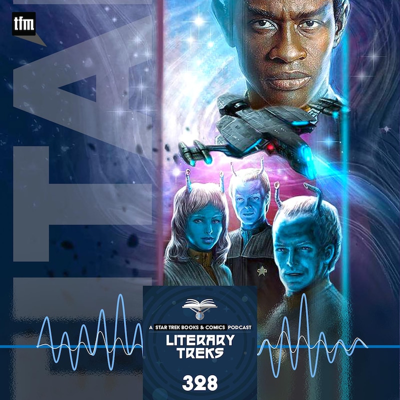 Artwork for podcast Literary Treks: A Star Trek Books and Comics Podcast