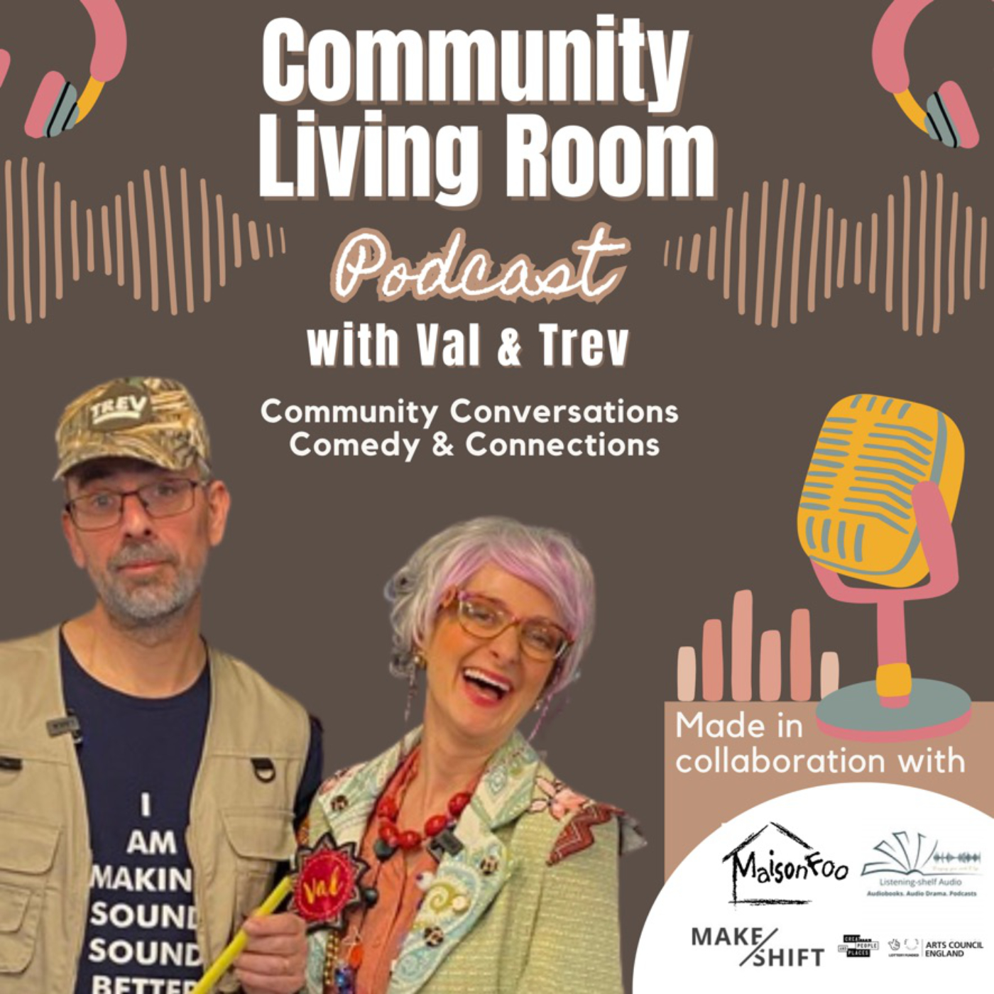 Artwork for Community Living Room Podcast with Val & Trev