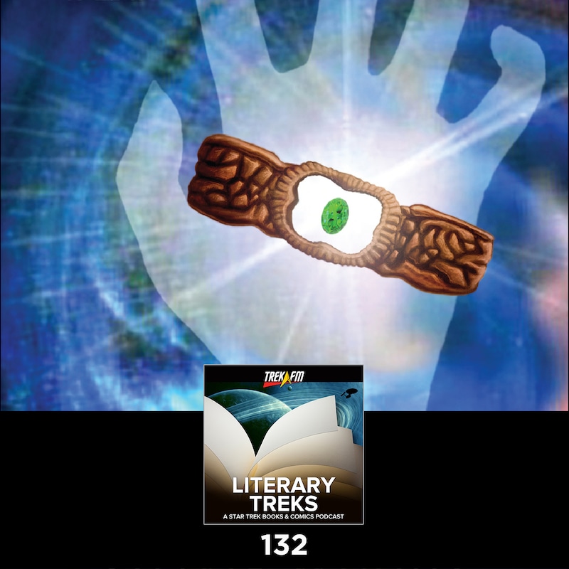 Artwork for podcast Literary Treks: A Star Trek Books and Comics Podcast