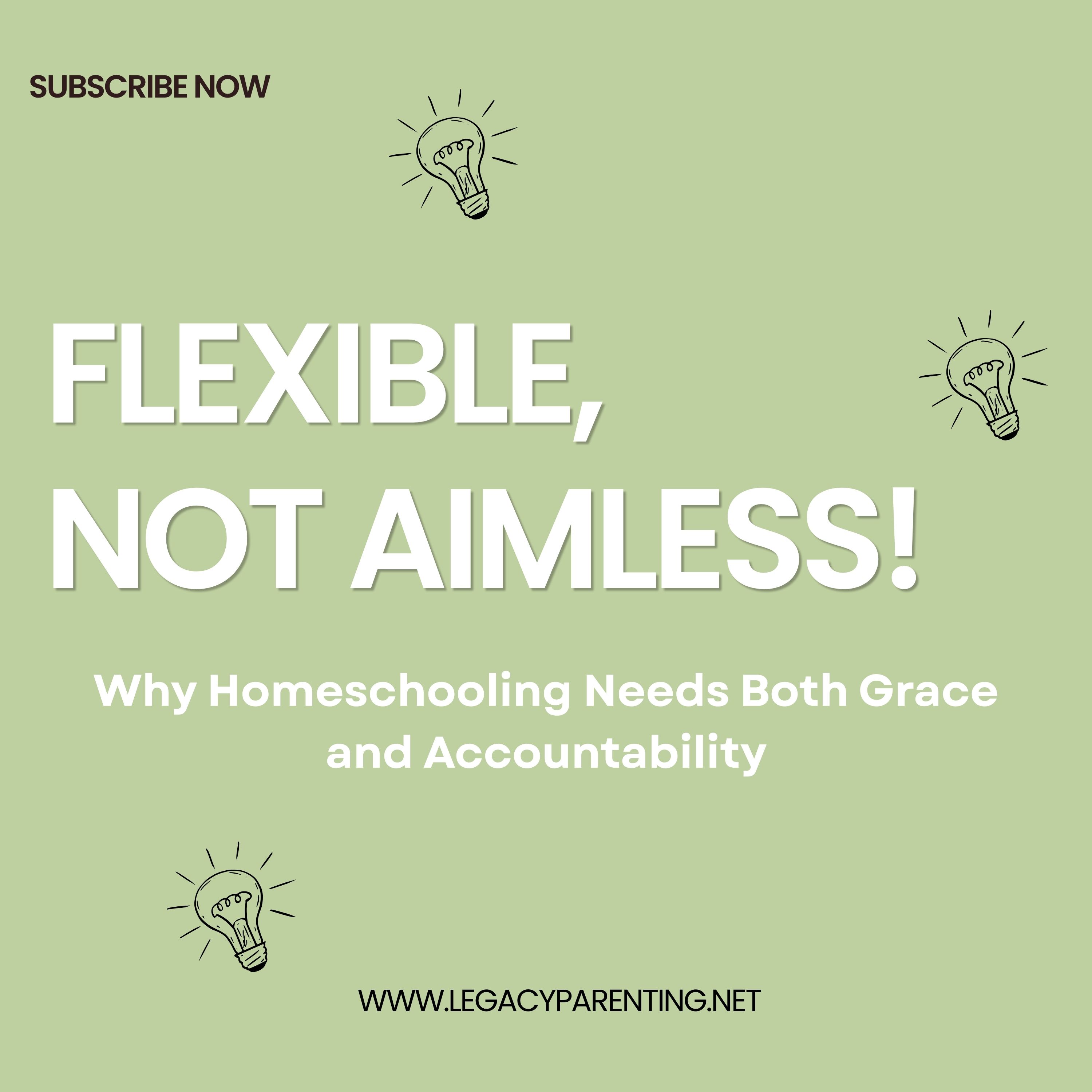 56. Flexible, Not Aimless: Why Homeschooling Needs Both Grace and Accountability episode artwork