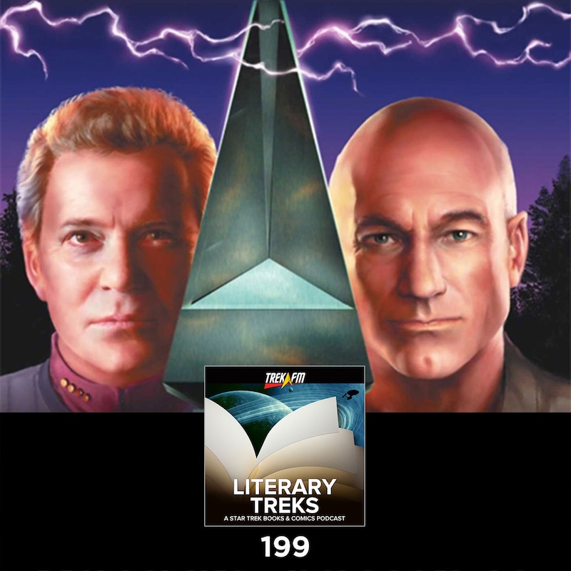 Artwork for podcast Literary Treks: A Star Trek Books and Comics Podcast