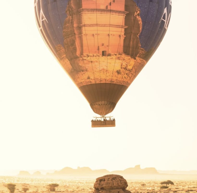 IMMERSION: The Elements of AlUla: Arabia’s Lost City and the Adventure of Air