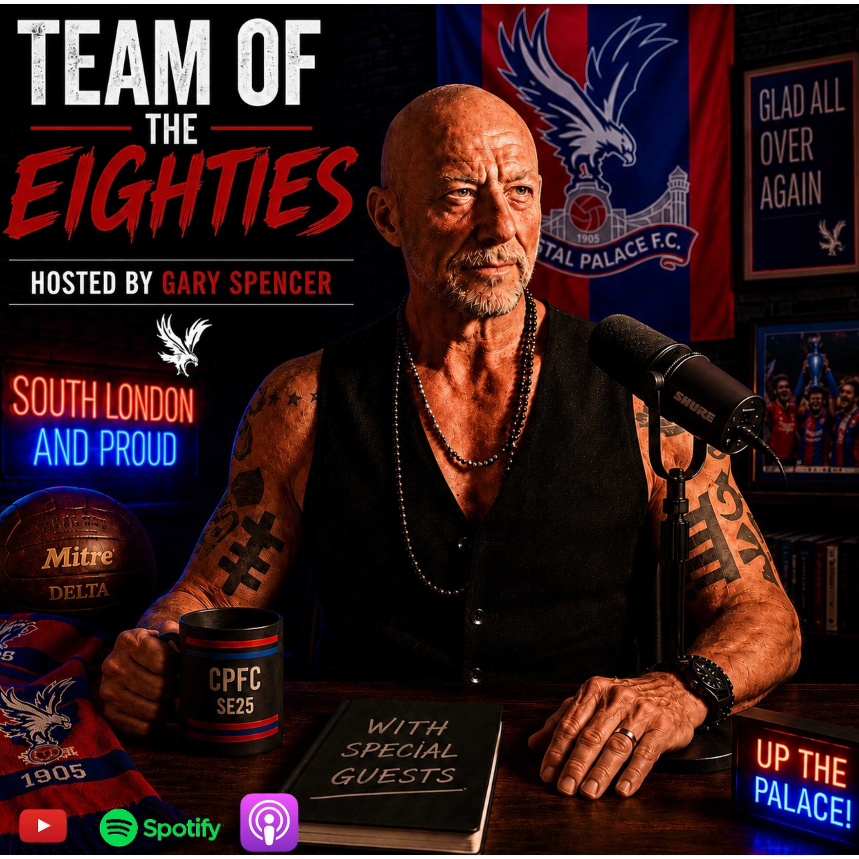 Team of the eighties podcast artwork