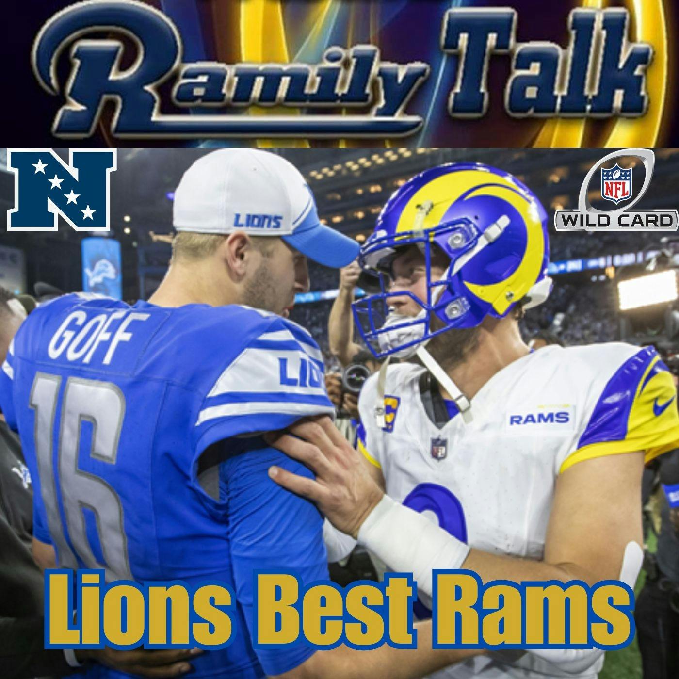 Season Ended. Lions Best Rams in Wildcard episode artwork