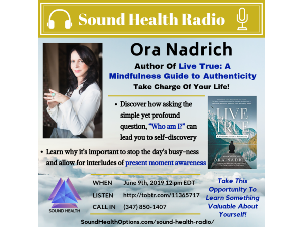 Ora Nadrich- Be Present in All Moments of Your Life with Mindfulness/Expert Tips episode artwork
