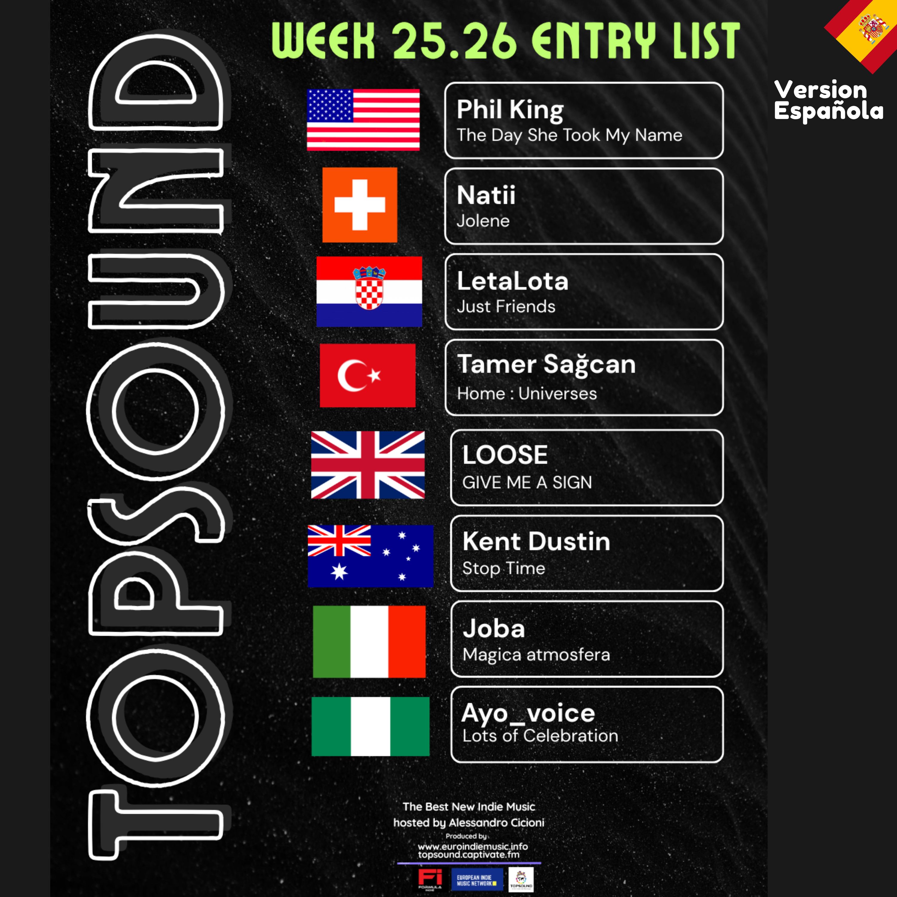 TOPSOUND WEEK 25.26 Versión Española episode artwork