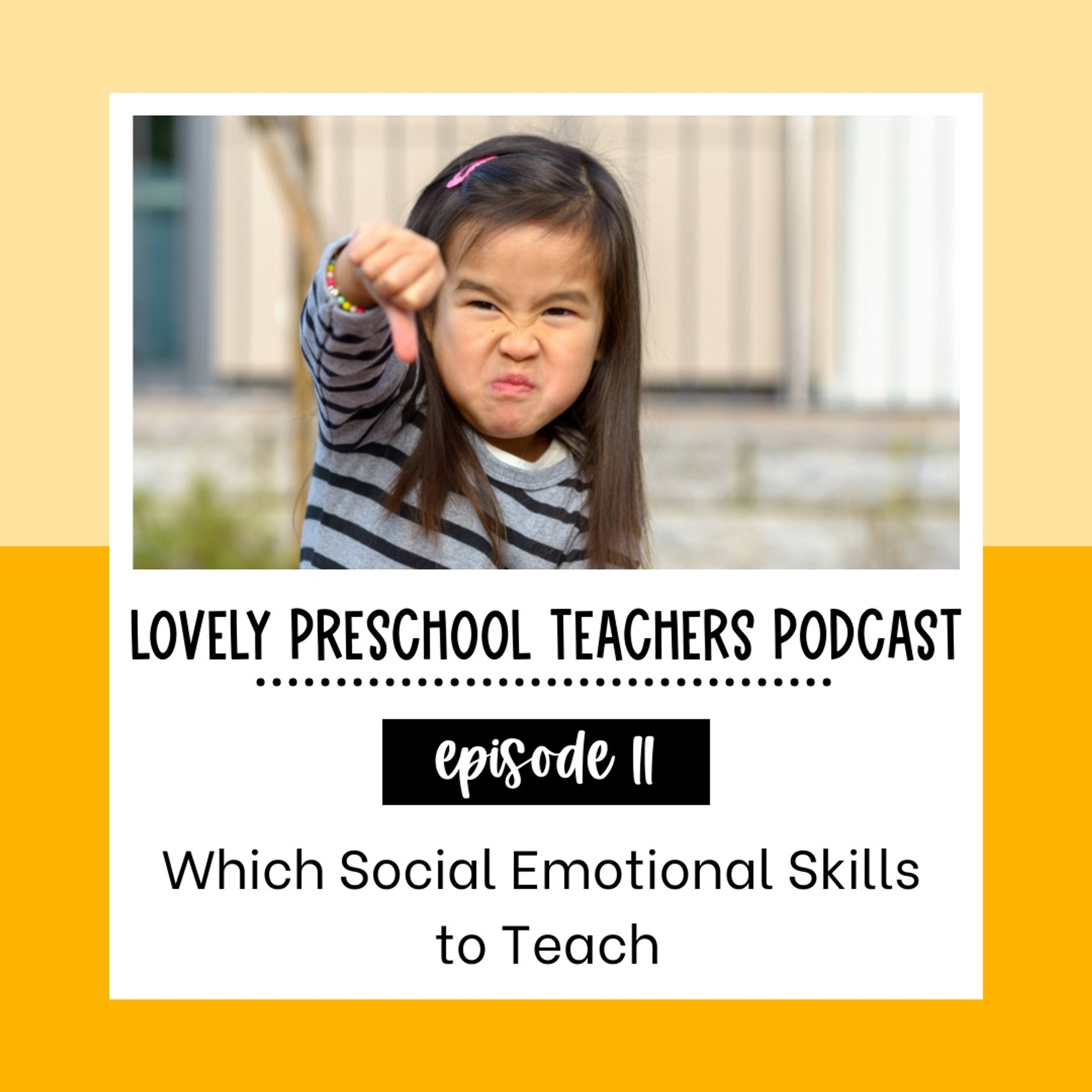 Which Social Emotional Skills to Teach