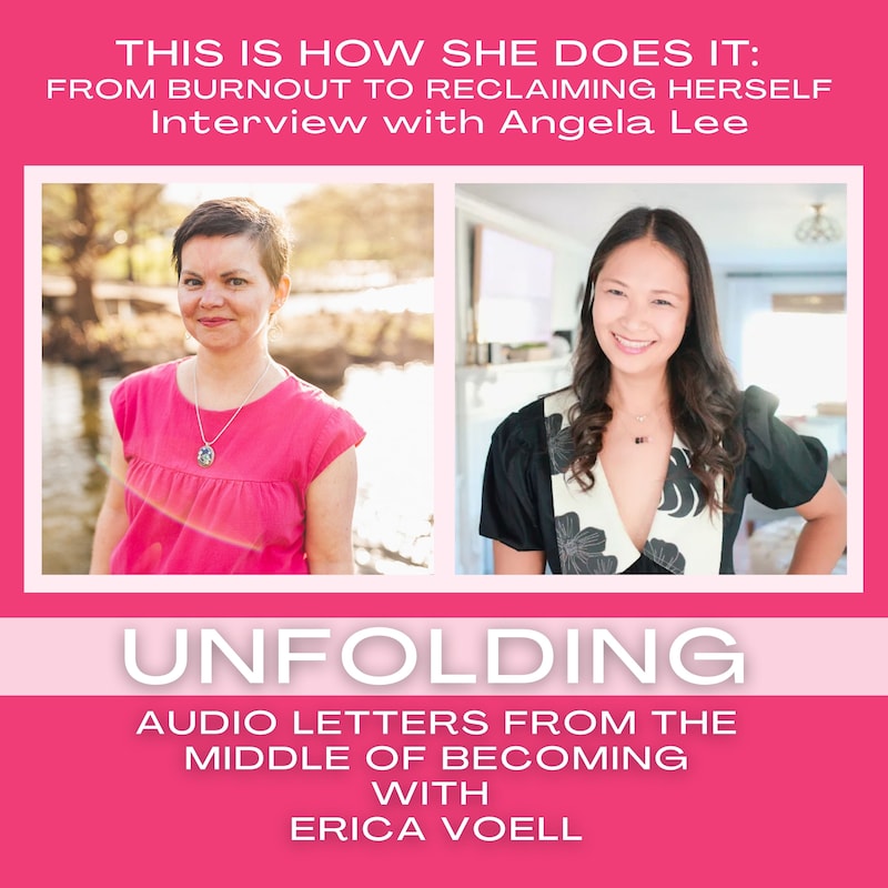 Artwork for podcast Unfolding: Audio Letters from the Middle of Becoming