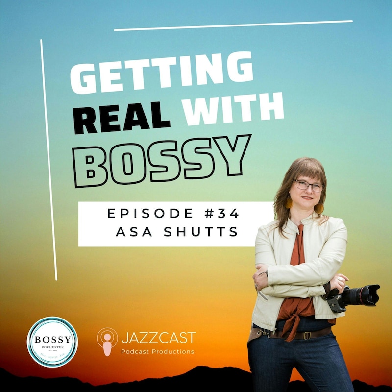 Artwork for podcast Getting Real with Bossy: For Women Who Own Business