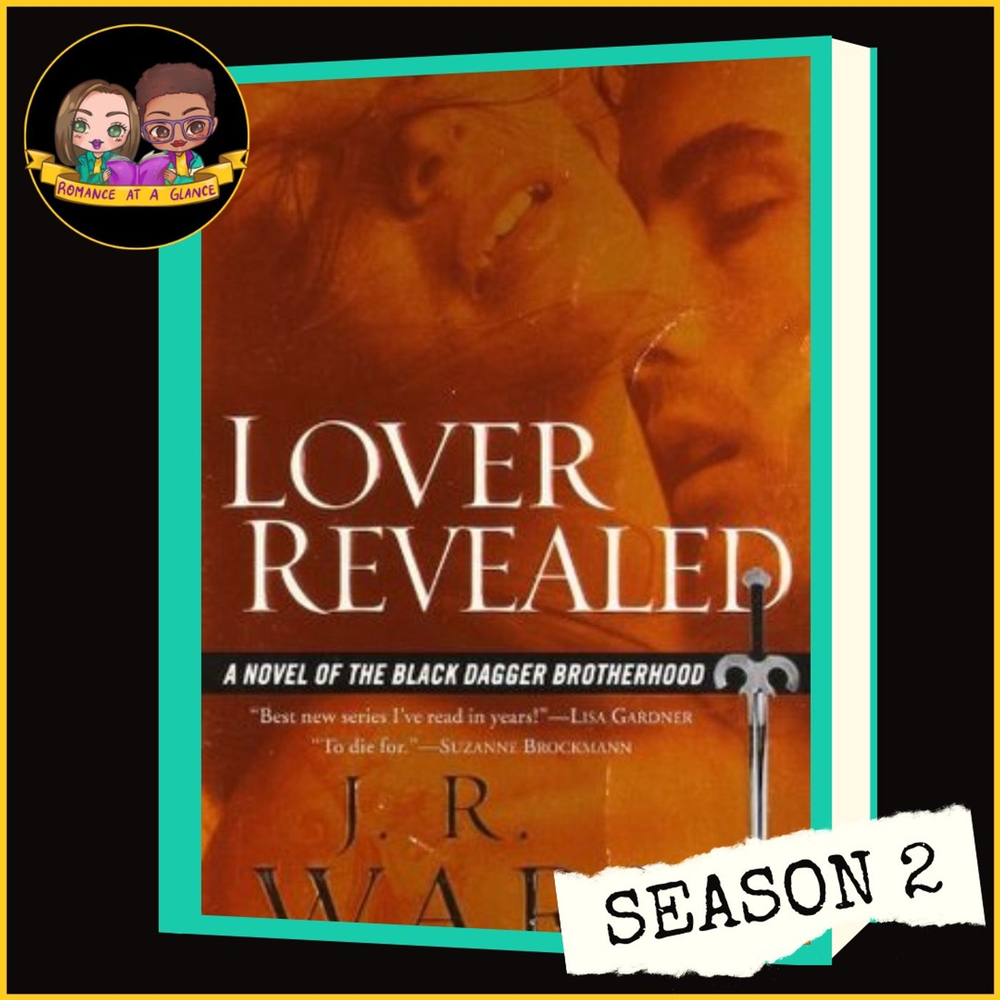 High Society Vampire falls for working class human, what could go wrong? | Lover Revealed by J.R. Ward | The Black Dagger Brotherhood episode artwork