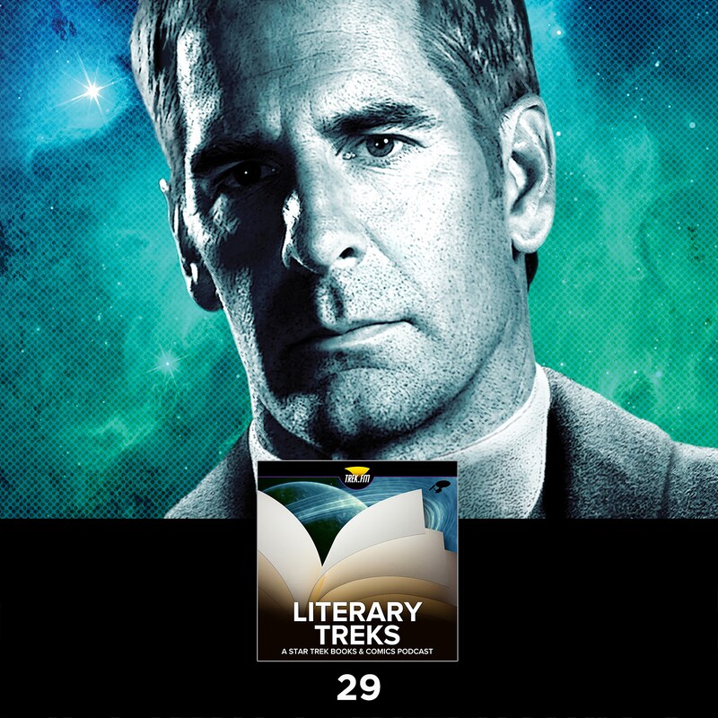 Artwork for podcast Literary Treks: A Star Trek Books and Comics Podcast