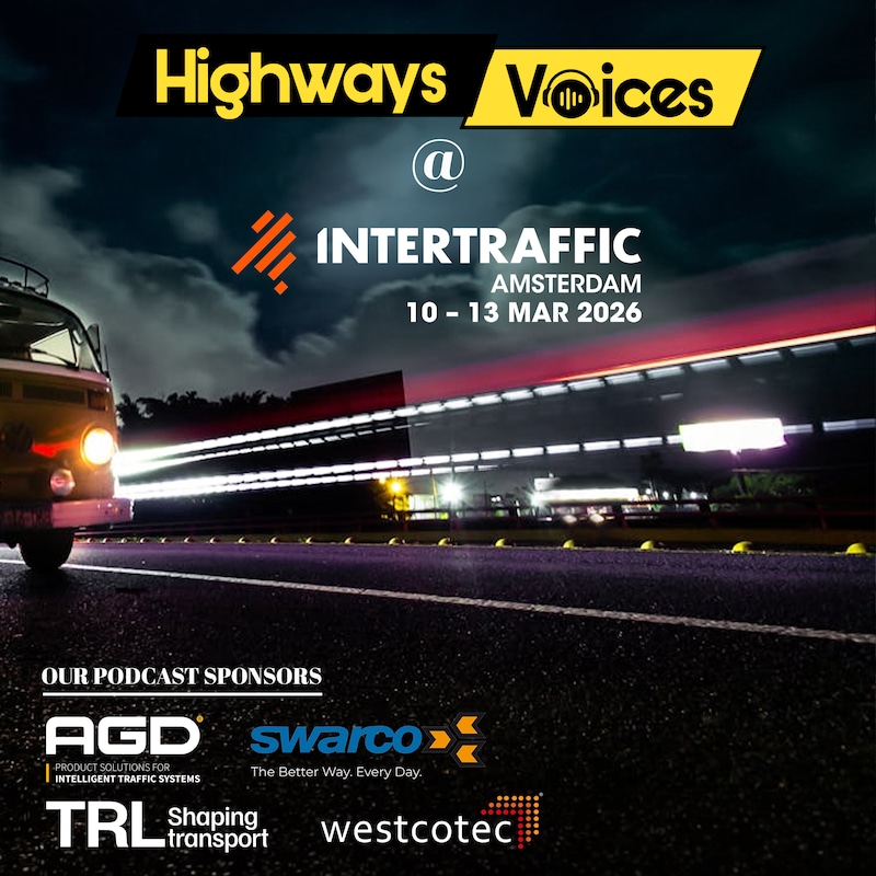 Artwork for podcast Highways Voices: Talking Roads and Transport Technology innovation