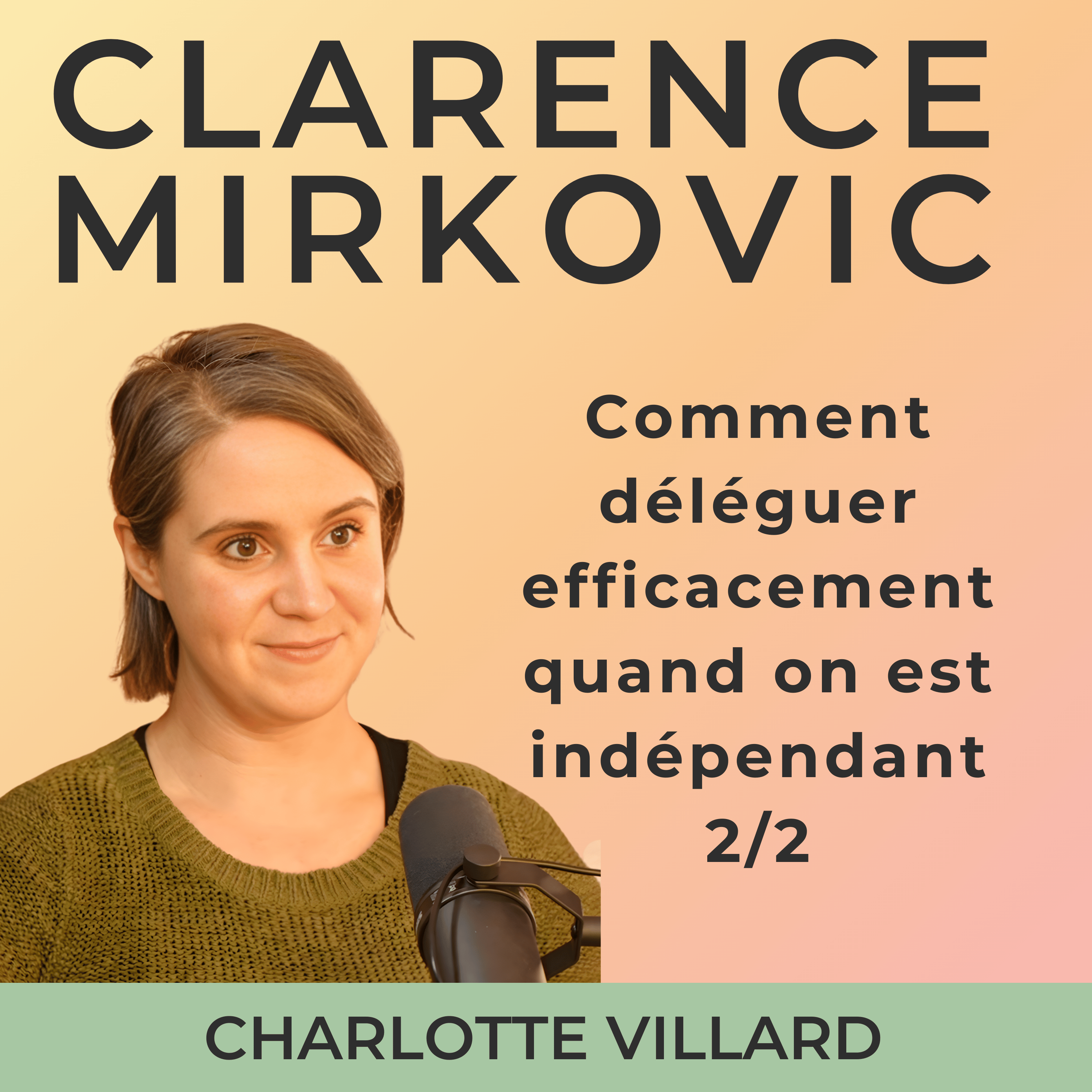 Clarence Mirkovic, S\'aligner et se réaliser