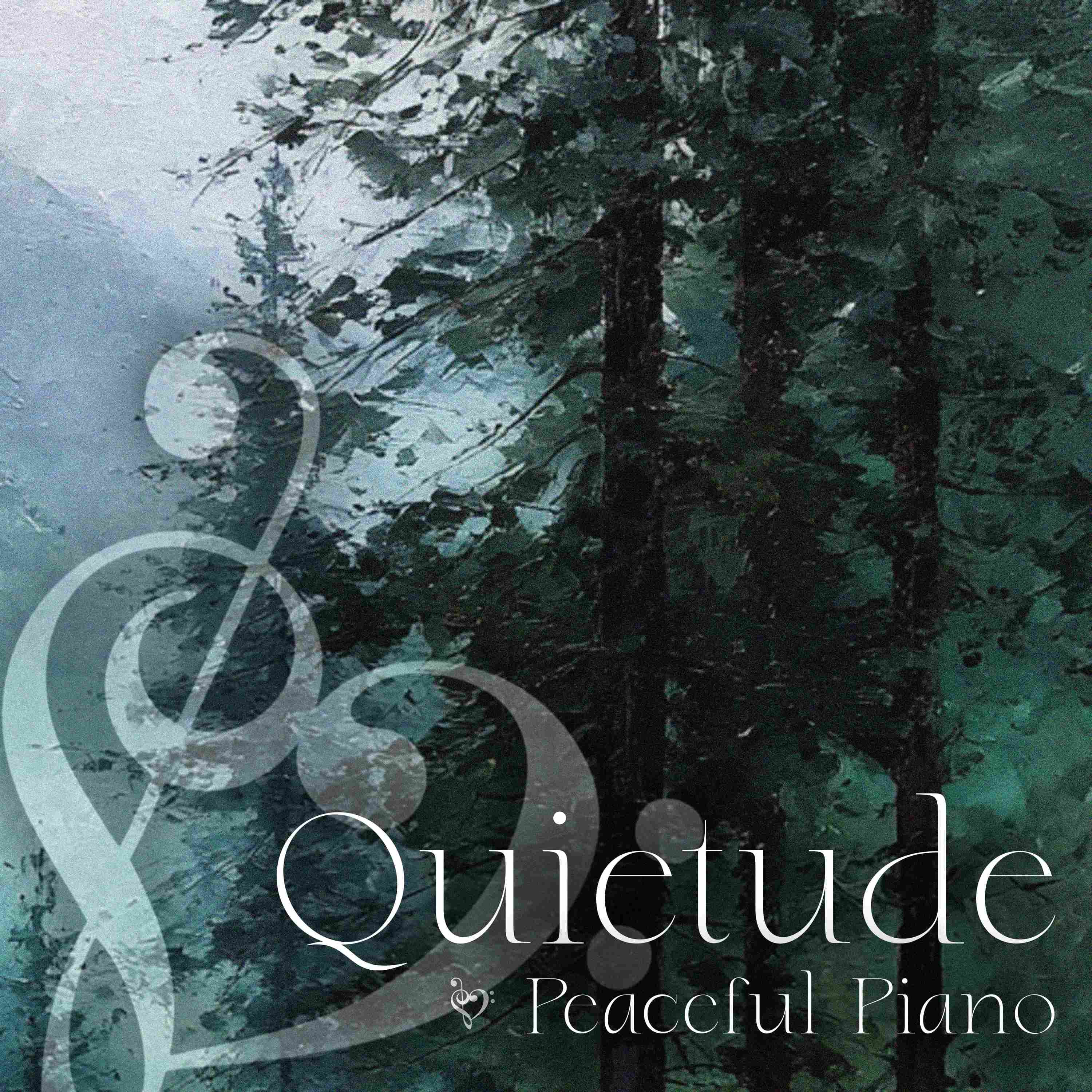 Quietude Peaceful Piano with Gentle Rain - 4 Hours - "Mount Moon" episode artwork