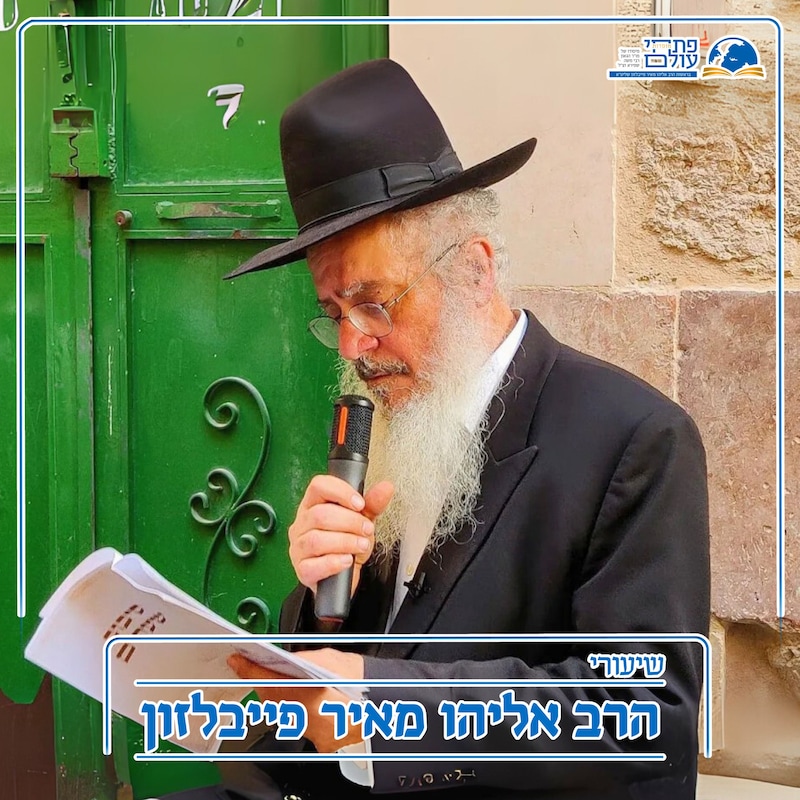 Artwork for podcast שיעורי הרב פייבלזון