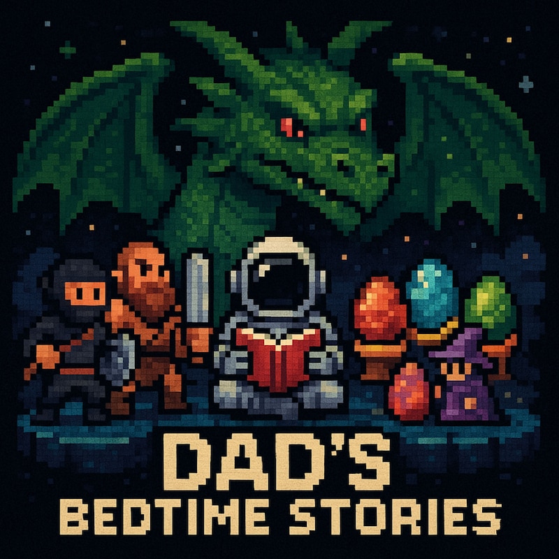 Artwork for podcast Dad's Bedtime Stories For Kids