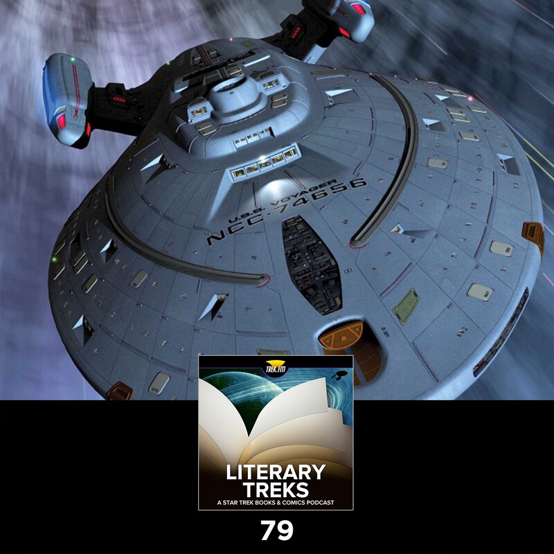 Artwork for podcast Literary Treks: A Star Trek Books and Comics Podcast
