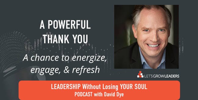 A Powerful Thank You